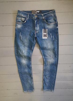 Мужские джинсы george skinny зауженные diesel g-star-raw