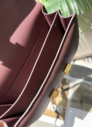 Сумка constance 23 epsom calf brown/gold 9