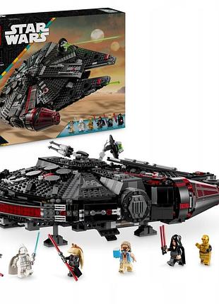 Конструктор lego star wars 75389 mroczny sokół millennium