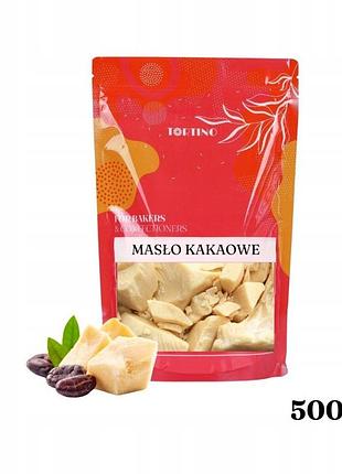 Дезодоризоване какао-масло роздрібнене 0,5 кг tortino