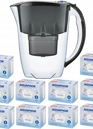 Фільтр aquaphor maxfor plus для глечика amathyst чорний 10 шт.