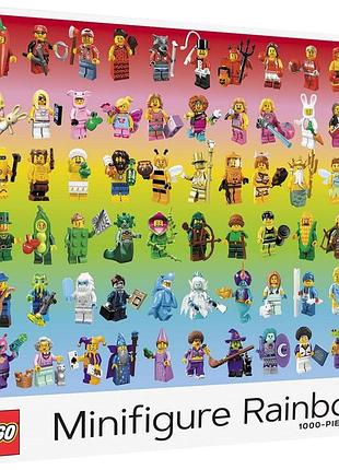 Lego мініфігурка райдужна 1000-елементів пазл