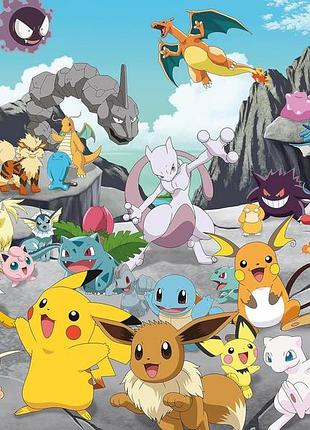 Ravensburger 12000726 pokemon classics пазл 1500 елементів – пазл для дорослих і дітей від 14 років pokémon puzzle pokémon