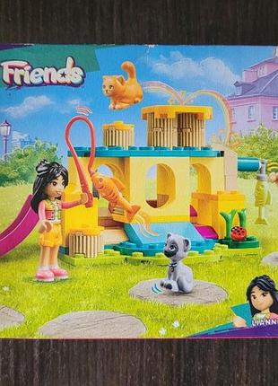 Lego friends 42612 пригода на кішачому майданчику для гри