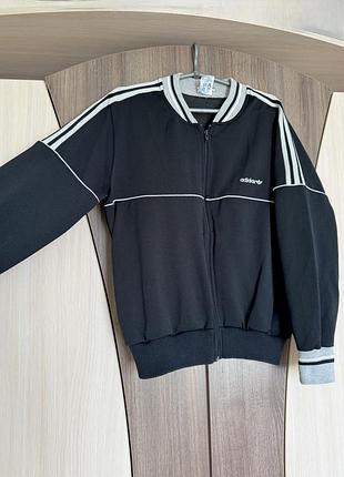 Вінтажна кофта бомбер adidas originals  made in korea чоловіча кофта adidas s-m бомбер adidas олімпійка зіпка світшот