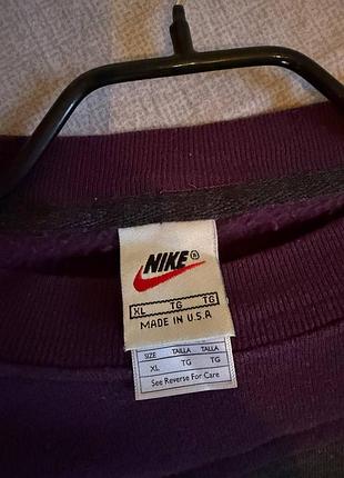 Винтажная кофта nike made in Ausa 5