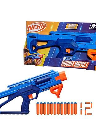 Бластер nerf "подвійний удар" серія nerf n series (g0879)