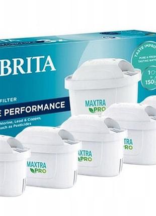 5 шт. фільтр для води brita maxtra+ pure performance