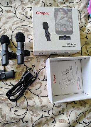 Бездротові петличні мікрофони для мобільних телефонів  usb type-c 2шт