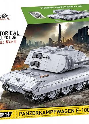 Конструктор cobi panzerkampfwagen e-100 танк 2