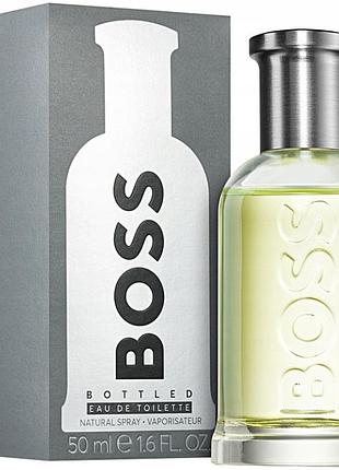 Парфумована вода hugo boss bottled no 6 edt 50 мл сірий оригінал