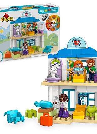 Конструктор lego duplo 10449 duplo 10449 перша візит до лікаря