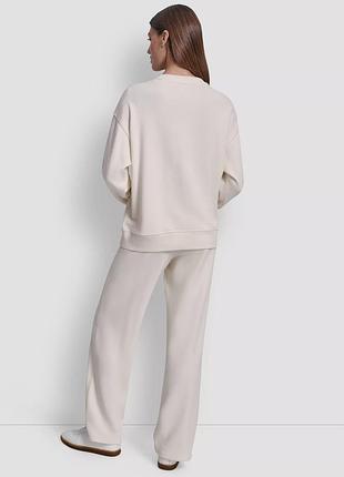 Женский свитшот dkny с декором 2