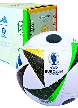 Футбольний м'яч adidas euro24 league box розмір 5 futballliebe чемпіонат євро 2024 розмір 5