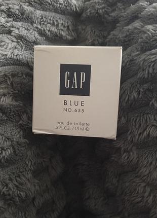Парфумована вода gap blue no. 655, вінтаж, 15 мл