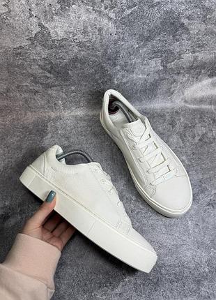 Стильні білі шкіряні кеди ugg (оригінал)