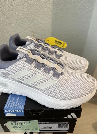 Кросівки жіночі adidas cloudfoam сірі 37 розмір