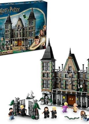 Lego harry potter двір малфоїв конструктор для 10-річних іграшка з 9 мініфігурками включно з лордом волдемортом і кривдою ідея