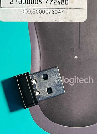 Мишка logitech m185 бездротова 4