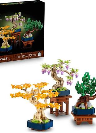 Lego botanicals маленькі дерева бонсай подарунок на день матері креативний конструктор для дорослих 10373