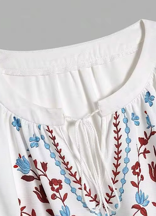 Блуза принт вишиванка р.4xl 3
