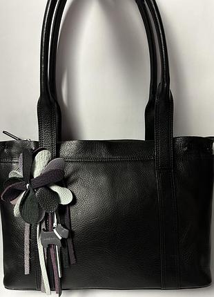 Шкіряна фірмова сумка на плече radley