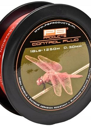 Лісочка pb products control mono fluo red 0,35mm 24lb 1250m
