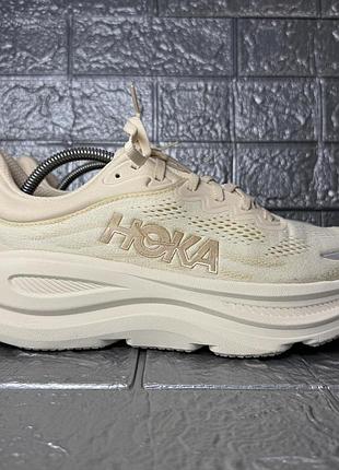 Мужские кроссовки hoka bondi 9 vanilla birch 1162012-vch