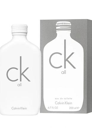 Парфуми calvin klein ck all 200ml edt унісекс