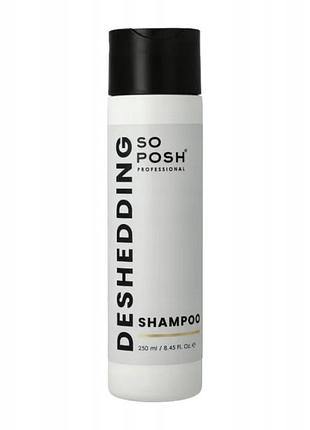 Шампунь so posh deshedding для видалення підшерстка для собак 250 мл