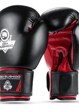 Боксерські рукавички dbx bushido arb-407 12 oz для спарингу та тренувань боксу кікбоксингу dbx 12oz