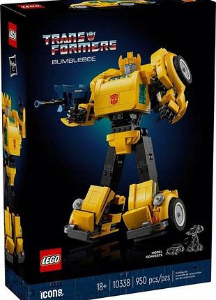 Конструктор lego icons 10338 transformers bumblebee новий як
