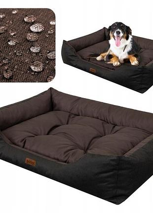 Ліжко для собаки gigant mocne xxxl 125x98 см канапа ліжко вольєр для мастифа