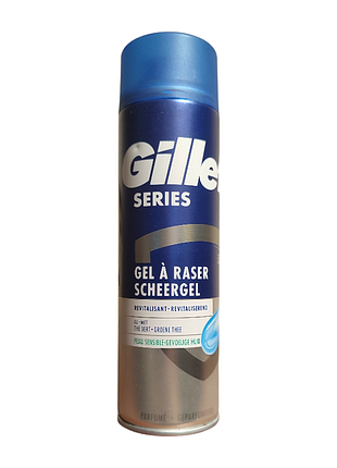Гель для бритья gillette увлажняющий, зеленый чай 200 мл. 9559