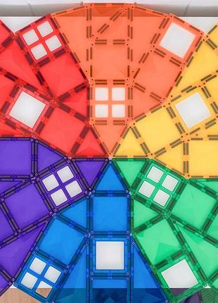 Конструктор connetix klocki magnetyczne 102 ел rainbow creative pack 6