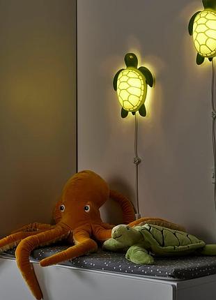 Настінний led-світильник ikea blåvingad черепаха 2