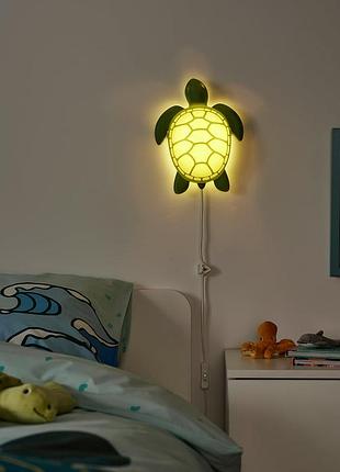Настінний led-світильник ikea blåvingad черепаха