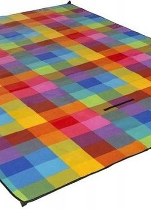 Плед nils camp nc2221 пікніковий мульти pe alu 250 x 200 см