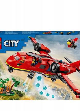 Lego city вогнетривкий рятувальний літак 60413