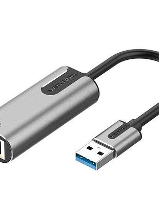 Адаптер vention usb. to gigabit ethernet adapter gray. aluminum alloy type (cewhb) (cewhb)