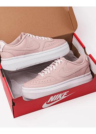 Кеди жіночі nike рожеві 2