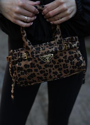 Сумка bonnie mini printed leather handbag honey