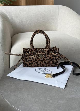 Сумка bonnie mini printed leather handbag honey 4