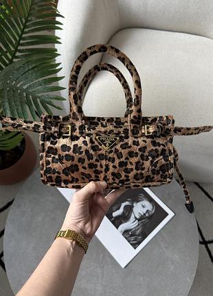 Сумка bonnie mini printed leather handbag honey 6