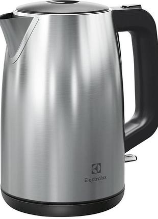 Электрочайник electrolux, 1.7 л, strix, металл, нерж