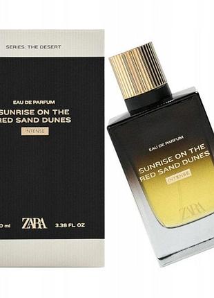 Парфуми zara sunrise on the red sand dunes parfum 100 мл оригінальні