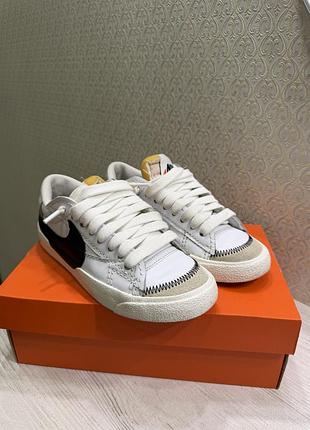 Кеди жіночі nike blazer low ’77 jumbo white dq1470-101