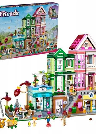 Конструктор lego friends mieszkania i sklepy w mieście heartlake 42670