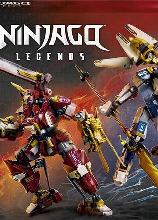Конструктор lego ninjago bliźniacze tytanowe mechy 71870