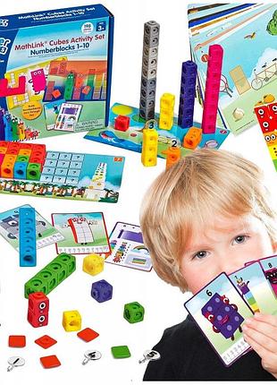 Навчальний набір stem numberblocks математичні блоки 1 10